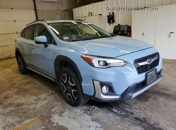 JF2GTDNC7LH232358 2020 SUBARU CROSSTREK Blue Przód prawy