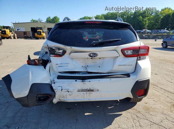 JF2GTHMC0M8330982 2021 SUBARU CROSSTREK White Widok z tyłu