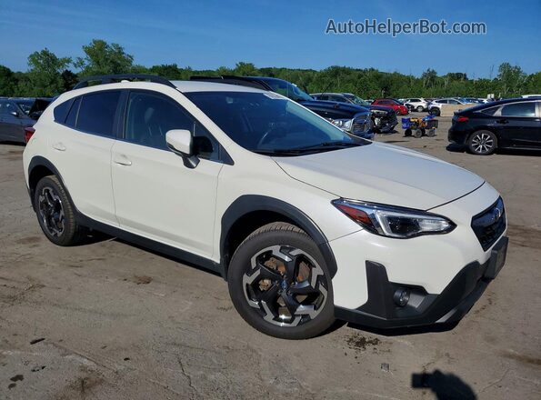 JF2GTHMC0M8330982 2021 SUBARU CROSSTREK White Przód prawy