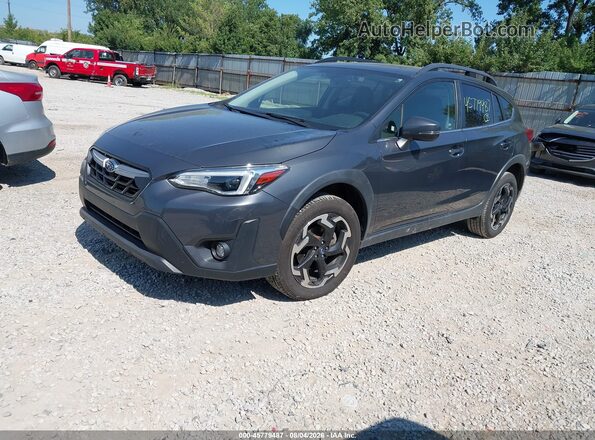 JF2GTHMC0MH260089 2021 SUBARU CROSSTREK Gray Przód lewy