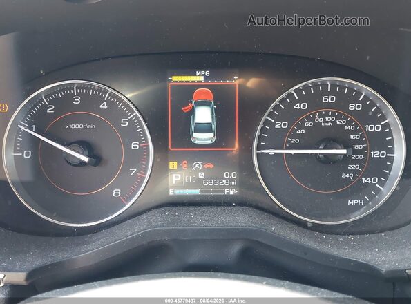 JF2GTHMC0MH260089 2021 SUBARU CROSSTREK Gray Widok tylnych siedzeń