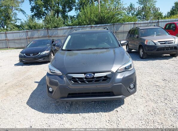 JF2GTHMC0MH260089 2021 SUBARU CROSSTREK Gray Widok zestawu wskaźników