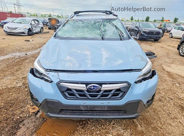 JF2GTHMC0N8211749 2022 SUBARU CROSSTREK Blue Vista frontal