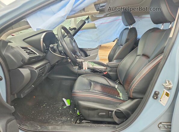 JF2GTHMC0N8211749 2022 SUBARU CROSSTREK Blue Vista interior delantera