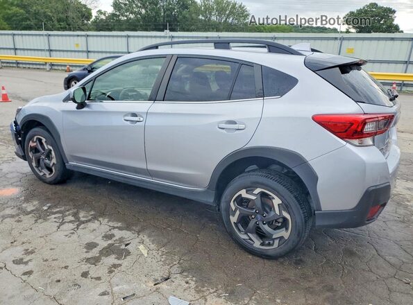 JF2GTHMC0NH207328 2022 SUBARU CROSSTREK Silver Trasero izquierdo