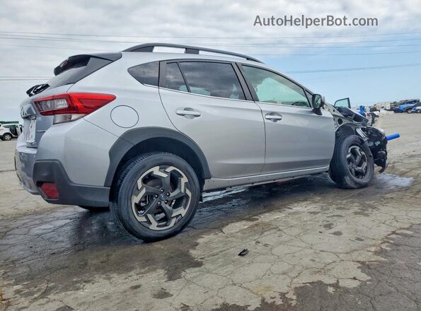 JF2GTHMC0NH207328 2022 SUBARU CROSSTREK Silver Trasero derecho