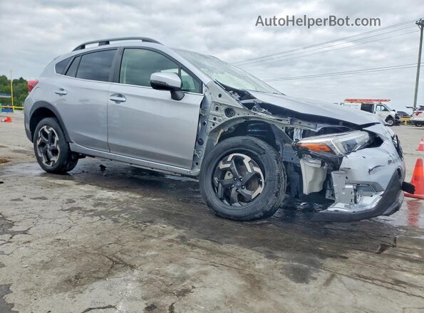 JF2GTHMC0NH207328 2022 SUBARU CROSSTREK Silver Delantero derecho