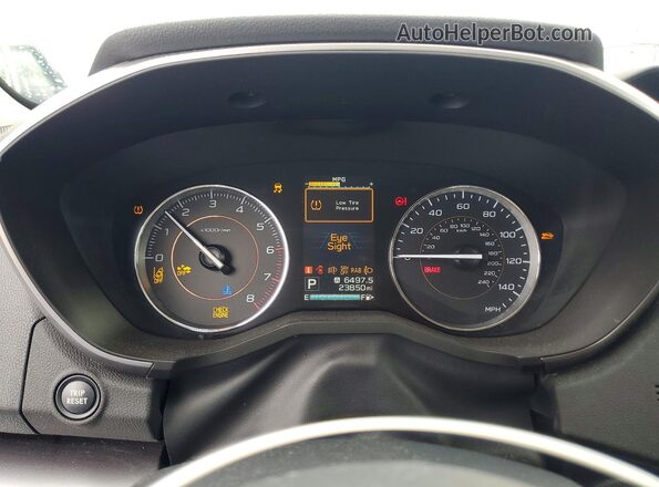 JF2GTHMC0NH207328 2022 SUBARU CROSSTREK Silver Vista del cuadro de instrumentos