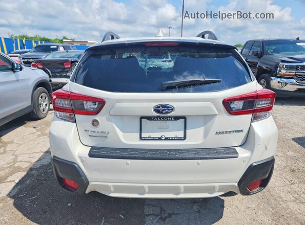 JF2GTHMC0P8329108 2023 SUBARU CROSSTREK White უკანა ხედი