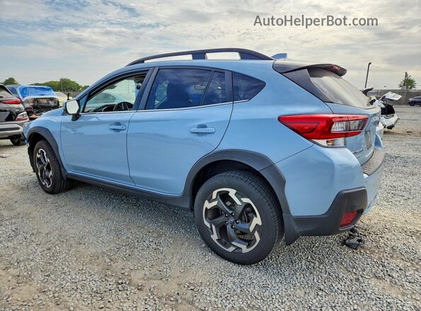 JF2GTHMC0PH301969 2023 SUBARU CROSSTREK Blue Trasero izquierdo