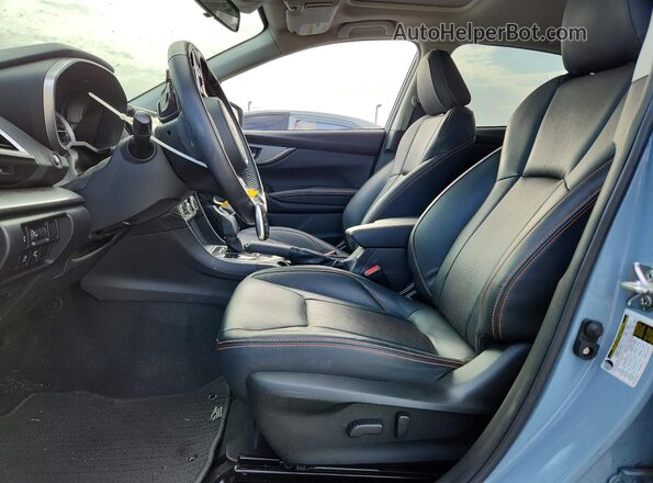 JF2GTHMC0PH301969 2023 SUBARU CROSSTREK Blue Vista interior delantera
