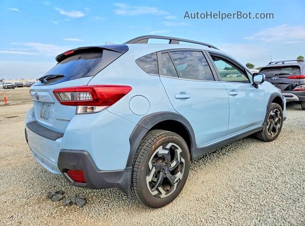 JF2GTHMC0PH301969 2023 SUBARU CROSSTREK Blue Trasero derecho