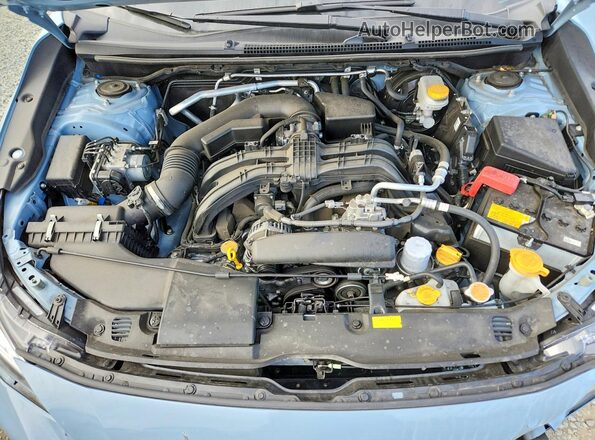 JF2GTHMC0PH301969 2023 SUBARU CROSSTREK Blue Vista del compartimento del motor