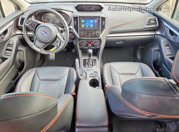 JF2GTHMC0PH301969 2023 SUBARU CROSSTREK Blue Vista del salpicadero