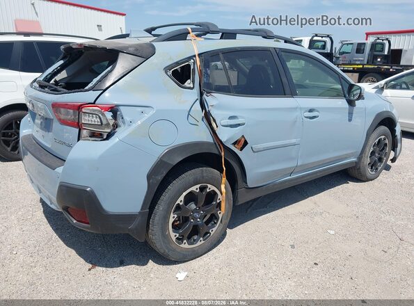 JF2GTHMC1MH242765 2021 SUBARU CROSSTREK Blue Задня права чверть