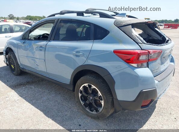 JF2GTHMC1MH242765 2021 SUBARU CROSSTREK Blue Задня ліва чверть