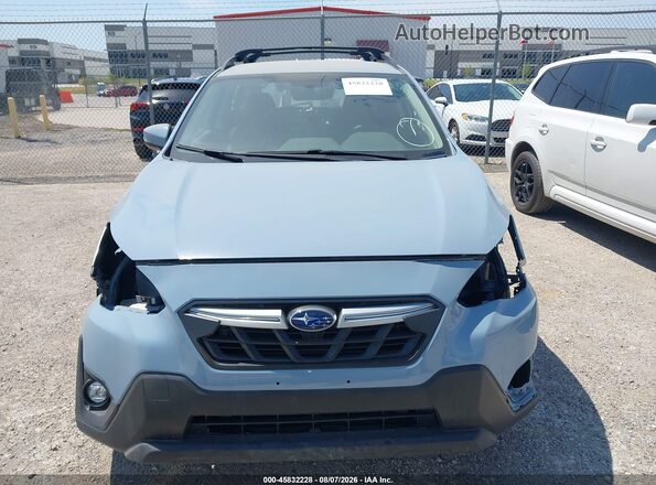 JF2GTHMC1MH242765 2021 SUBARU CROSSTREK Blue Вид панелі приладів