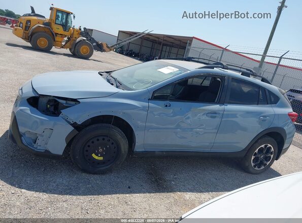 JF2GTHMC1MH242765 2021 SUBARU CROSSTREK Blue Вид задньої частини салону