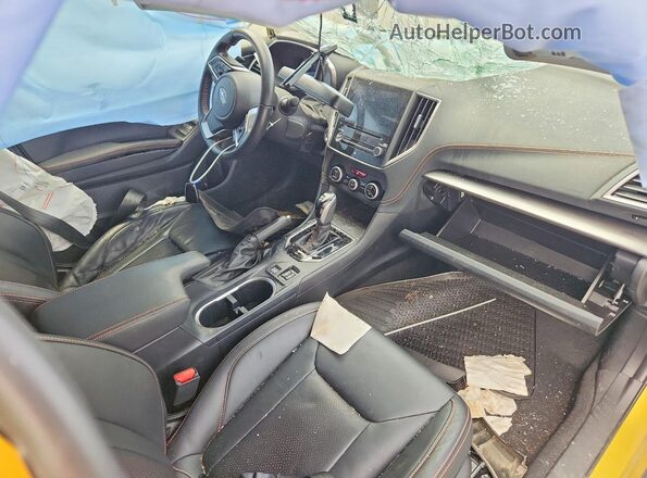 JF2GTHMC1PH227154 2023 SUBARU CROSSTREK Yellow Սալոնի 360 աստիճան տեսք