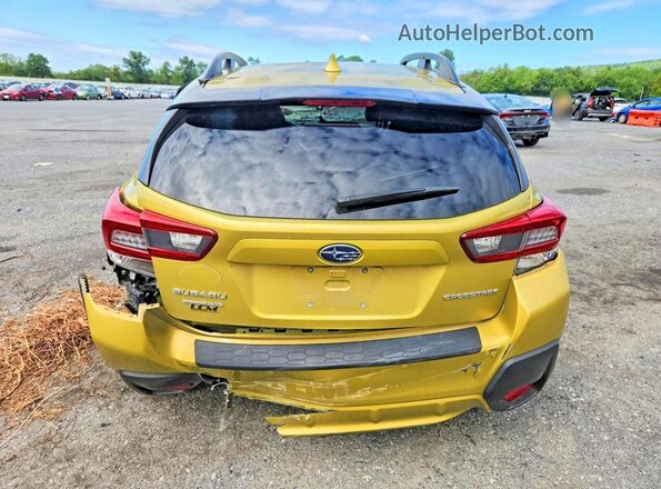 JF2GTHMC1PH227154 2023 SUBARU CROSSTREK Yellow Հետևի նստատեղերի տեսք