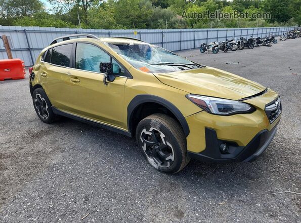 JF2GTHMC1PH227154 2023 SUBARU CROSSTREK Yellow Սալոնի դիմացի տեսք