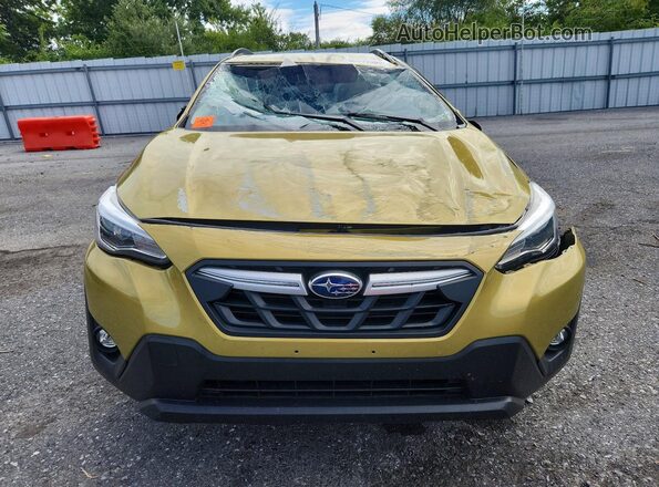 JF2GTHMC1PH227154 2023 SUBARU CROSSTREK Yellow Սարքավորումների վահանակի տեսք