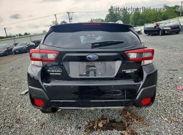 JF2GTHMC2N8252254 2022 SUBARU CROSSTREK Black უკანა ხედი