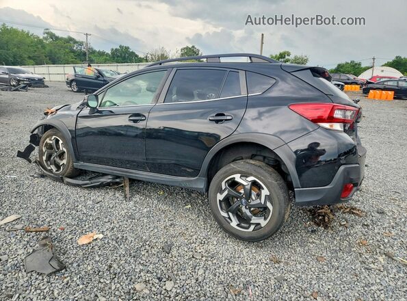 JF2GTHMC2N8252254 2022 SUBARU CROSSTREK Black უკანა მარცხენა