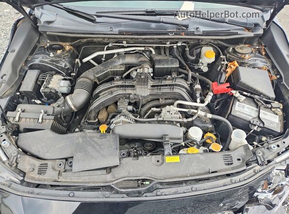 JF2GTHMC2N8252254 2022 SUBARU CROSSTREK Black ძრავის განყოფილების ხედი