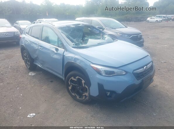 JF2GTHMC2P8242648 2023 SUBARU CROSSTREK Blue წინა ხედი