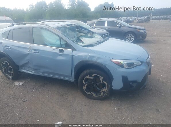 JF2GTHMC2P8242648 2023 SUBARU CROSSTREK Blue ხელსაწყოთა პანელის ხედი
