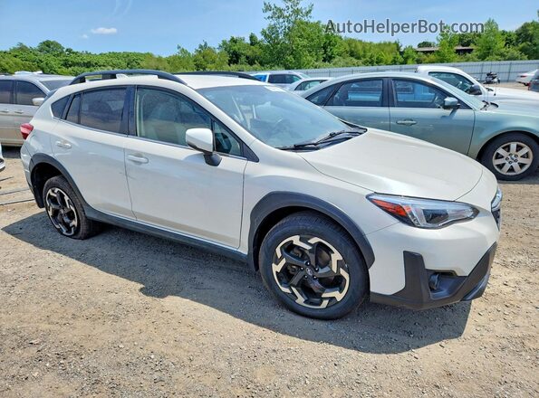 JF2GTHMC3M8382204 2021 SUBARU CROSSTREK White Передня права чверть