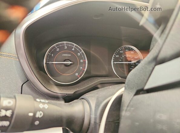 JF2GTHMC3M8382204 2021 SUBARU CROSSTREK White Вид щитка приладів