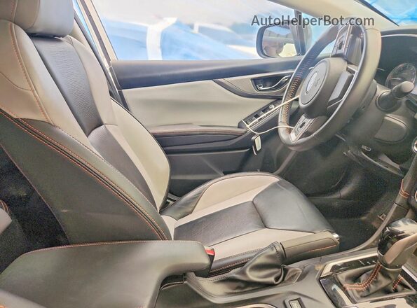 JF2GTHMC3M8382204 2021 SUBARU CROSSTREK White Вид салону спереду