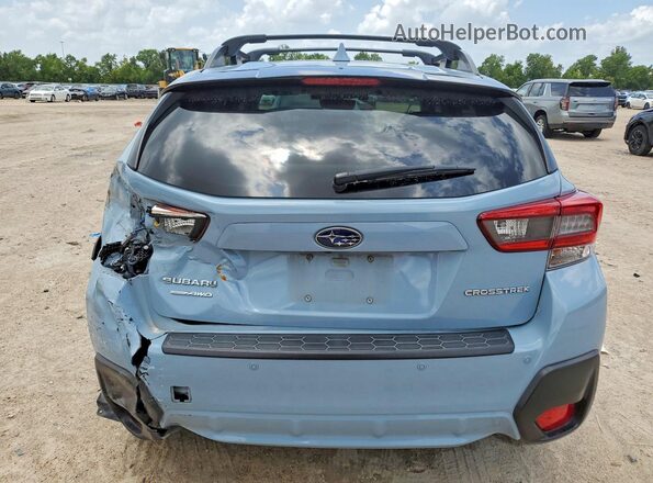 JF2GTHMC3N8205783 2022 SUBARU CROSSTREK Blue Հետևի տեսք