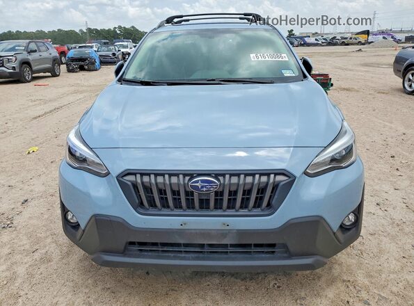 JF2GTHMC3N8205783 2022 SUBARU CROSSTREK Blue Դիմացի տեսք