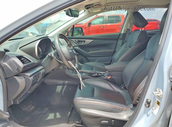 JF2GTHMC3N8205783 2022 SUBARU CROSSTREK Blue Սալոնի դիմացի տեսք