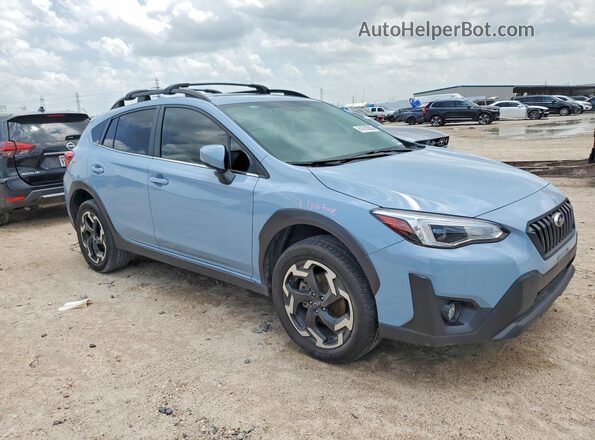 JF2GTHMC3N8205783 2022 SUBARU CROSSTREK Blue Առջևի աջ