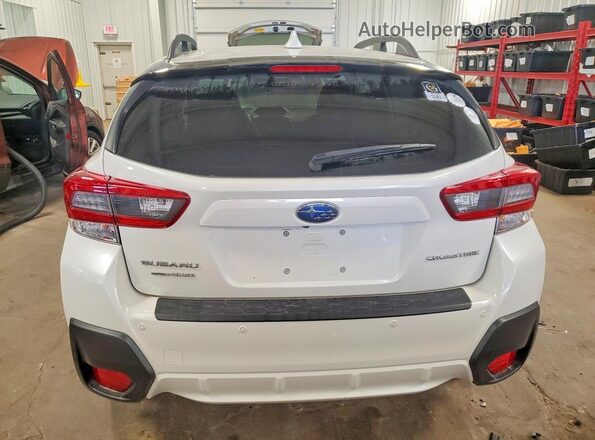 JF2GTHMC3N8239593 2022 SUBARU CROSSTREK White Հետևի տեսք