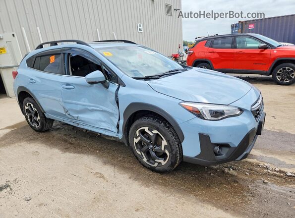 JF2GTHMC4MH658454 2021 SUBARU CROSSTREK Blue Առջևի աջ