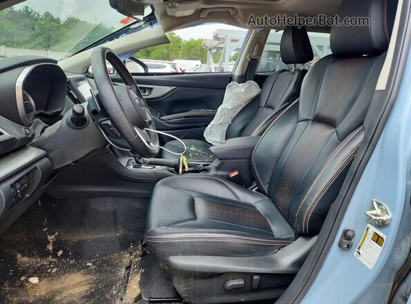 JF2GTHMC4MH658454 2021 SUBARU CROSSTREK Blue Սալոնի դիմացի տեսք