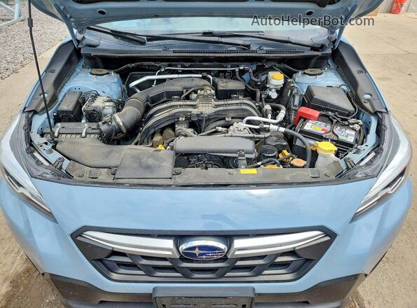 JF2GTHMC4MH658454 2021 SUBARU CROSSTREK Blue Շարժիչի բաժամունքի տեսք