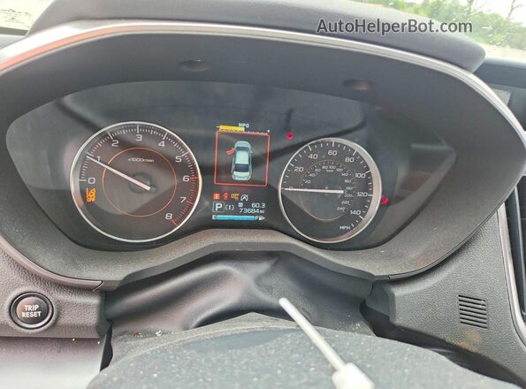 JF2GTHMC4MH658454 2021 SUBARU CROSSTREK Blue Սարքավորումների վահանակի տեսք