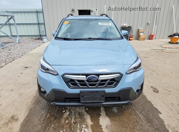 JF2GTHMC4MH658454 2021 SUBARU CROSSTREK Blue Դիմացի տեսք
