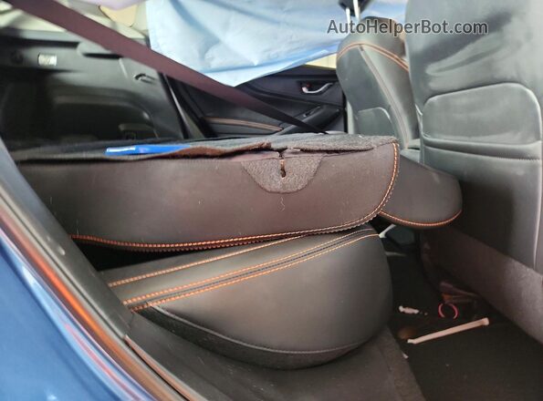 JF2GTHMC4NH223175 2022 SUBARU CROSSTREK Синий Вид задней части салона