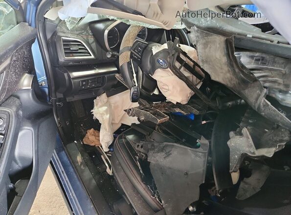 JF2GTHMC4NH223175 2022 SUBARU CROSSTREK Синий Вид панели приборов