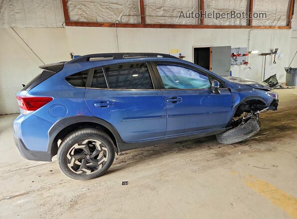 JF2GTHMC4NH223175 2022 SUBARU CROSSTREK Синий Задняя правая четверть