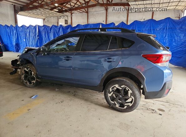 JF2GTHMC4NH223175 2022 SUBARU CROSSTREK Синий Задняя левая четверть