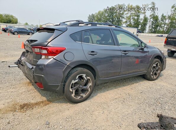 JF2GTHMC4NH280461 2022 SUBARU CROSSTREK Charcoal უკანა მარჯვენა