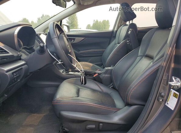 JF2GTHMC4NH280461 2022 SUBARU CROSSTREK Charcoal წინა სალონის ხედი
